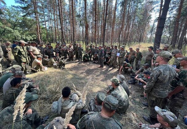    Военнослужащие из Тувы в зоне СВО Телеграмм-канал Шолбана Кара-оола