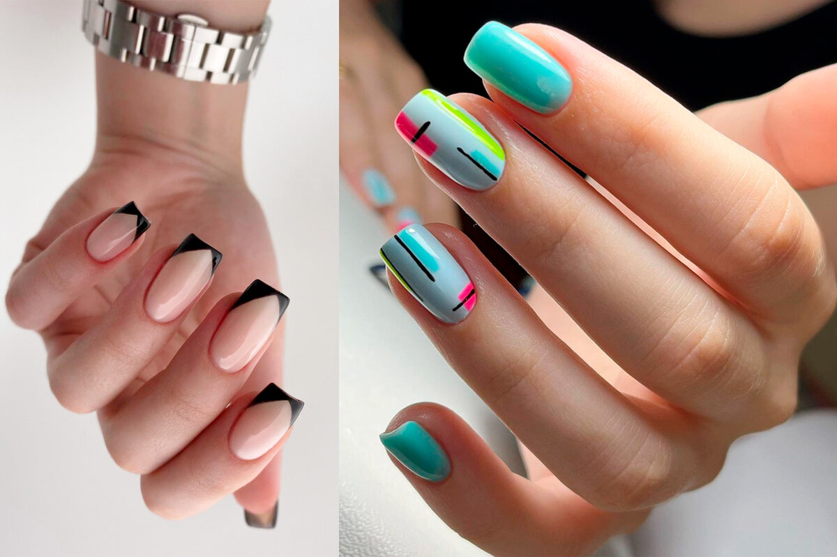     5 примеров абстрактного маникюра, которые актуальны сегодня — они украсят ногти любой длины
