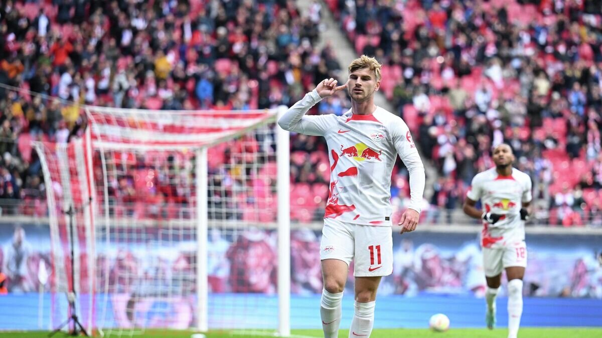    Нападающий "РБ Лейпциг" Тимо Вернер© пресс-служба клуба "РБ Лейпциг"