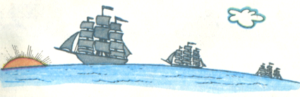 Линия горизонта - граница неба с земной или водной поверхностью.