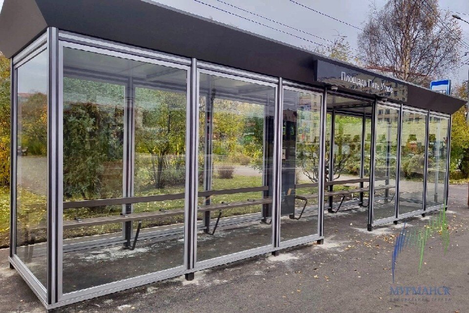 Новые остановки в мурманске. Остановки мурманск 3. Остановки мурманск 3. Остановочные павильоны мурманска. Остановочные павильоны мурманска.