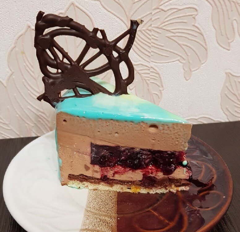 Мой первый муссовый торт, фото автора