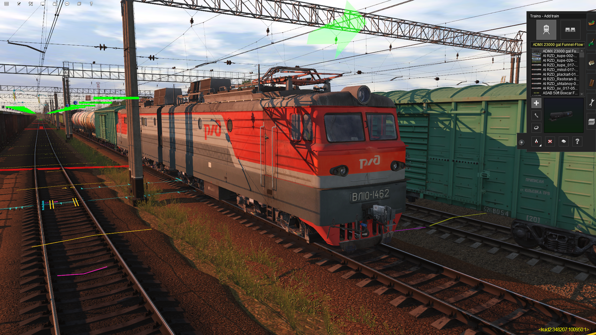 Как менять локомотив в моих сценариях | Nickolas88 | Сценарии для Trainz |  Дзен