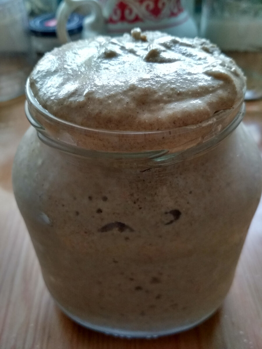 Остатки закваски. Фото автора.