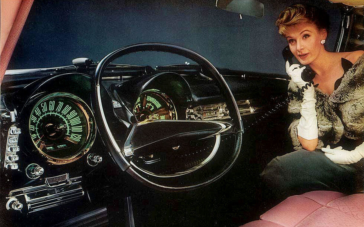 Гламурные Автомобильные Интерьеры 1960-х