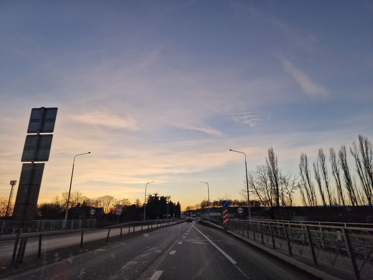 Зимой в Грузию на авто