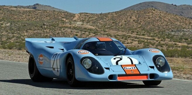 Porsche 917K — победитель DAYTONA 1970 года. Стоимость этой одной из самых редких машин в мире составляет 12 962,00 долл. США. Цена обусловлена уникальностью авто – с конвейера сошло всего 199 экземпляров.