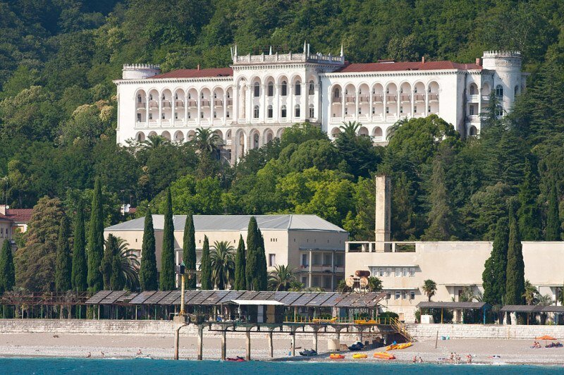 Абхазская Гагра в Грузии.