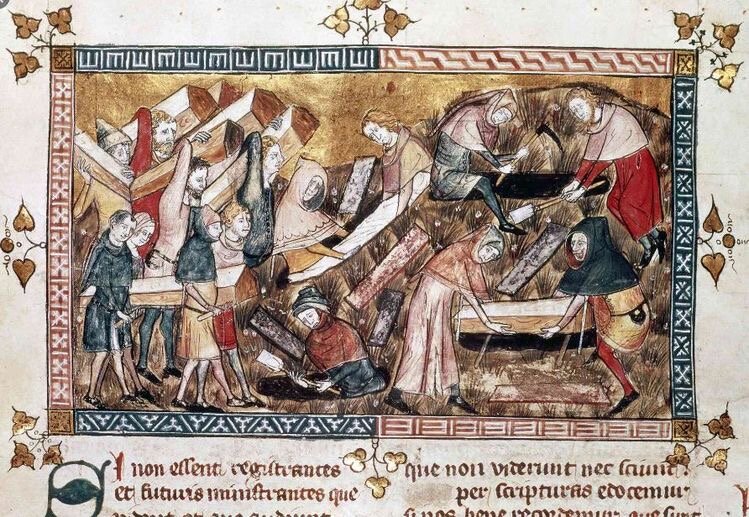 Чума в Турнаи, 1349 год.