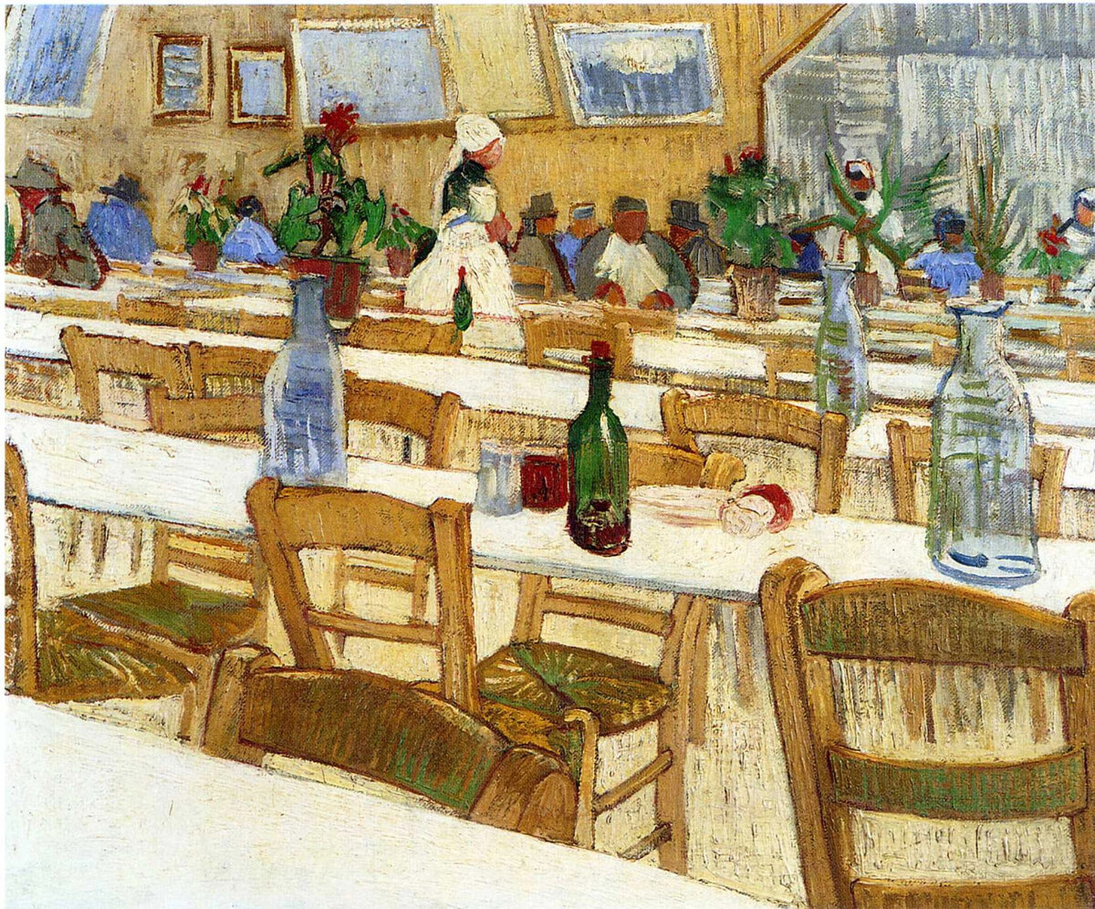 Винсент Ван Гог картина ресторан
