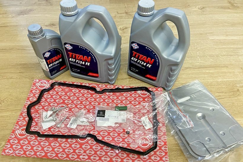 Расходники для замены масла в АКПП