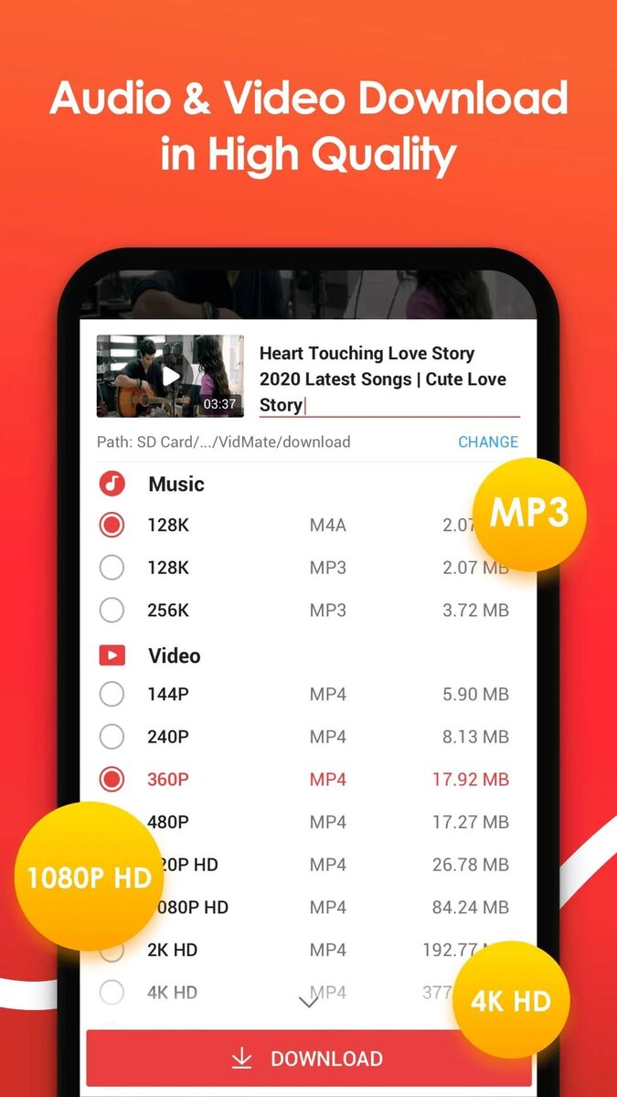 Youtube Video İndirici Apk 4k