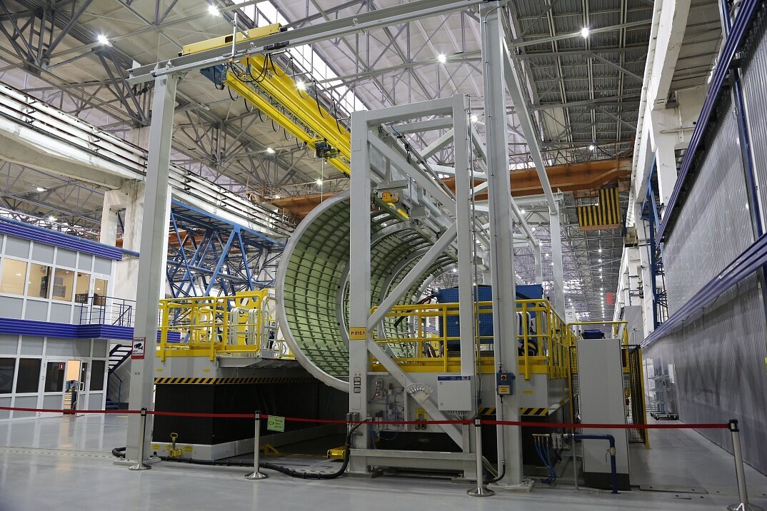 Сборка панели фюзеляжа