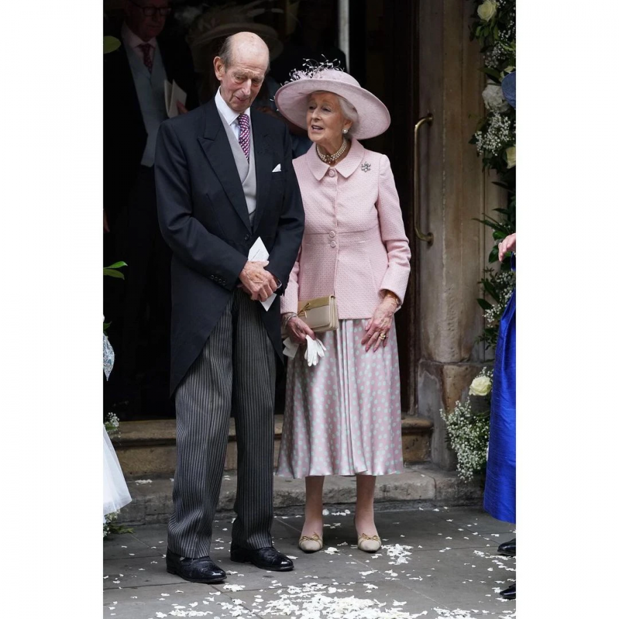 принцесса Александра и ее брат принц Эдвард 