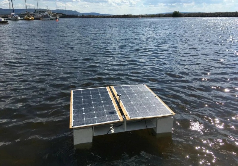 Испытания дрона на Волге