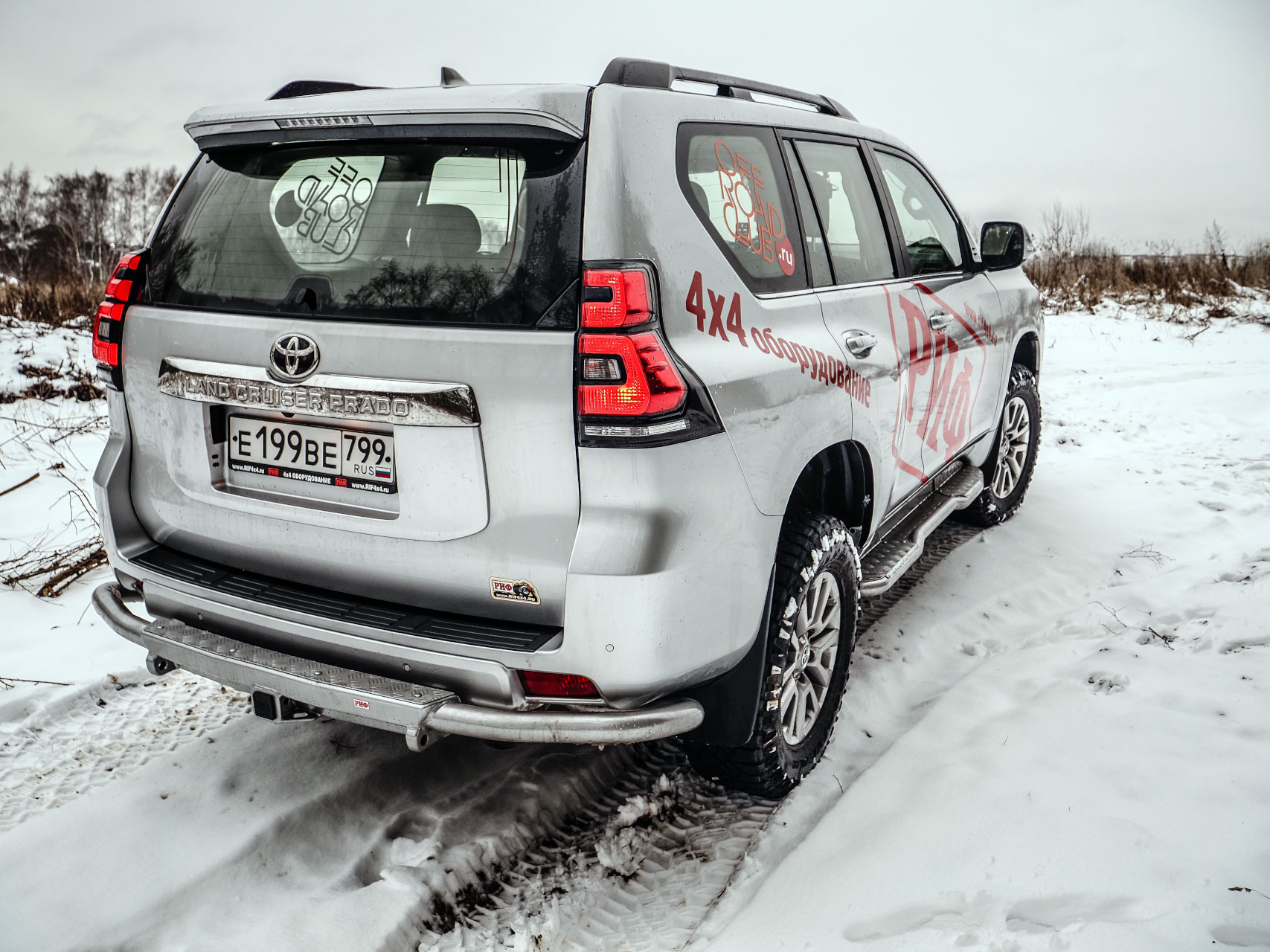 Новые силовые пороги РИФ для Toyota Land Cruiser 1503