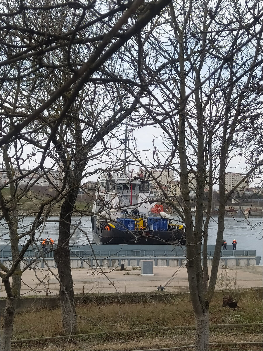 Только пришвартовались