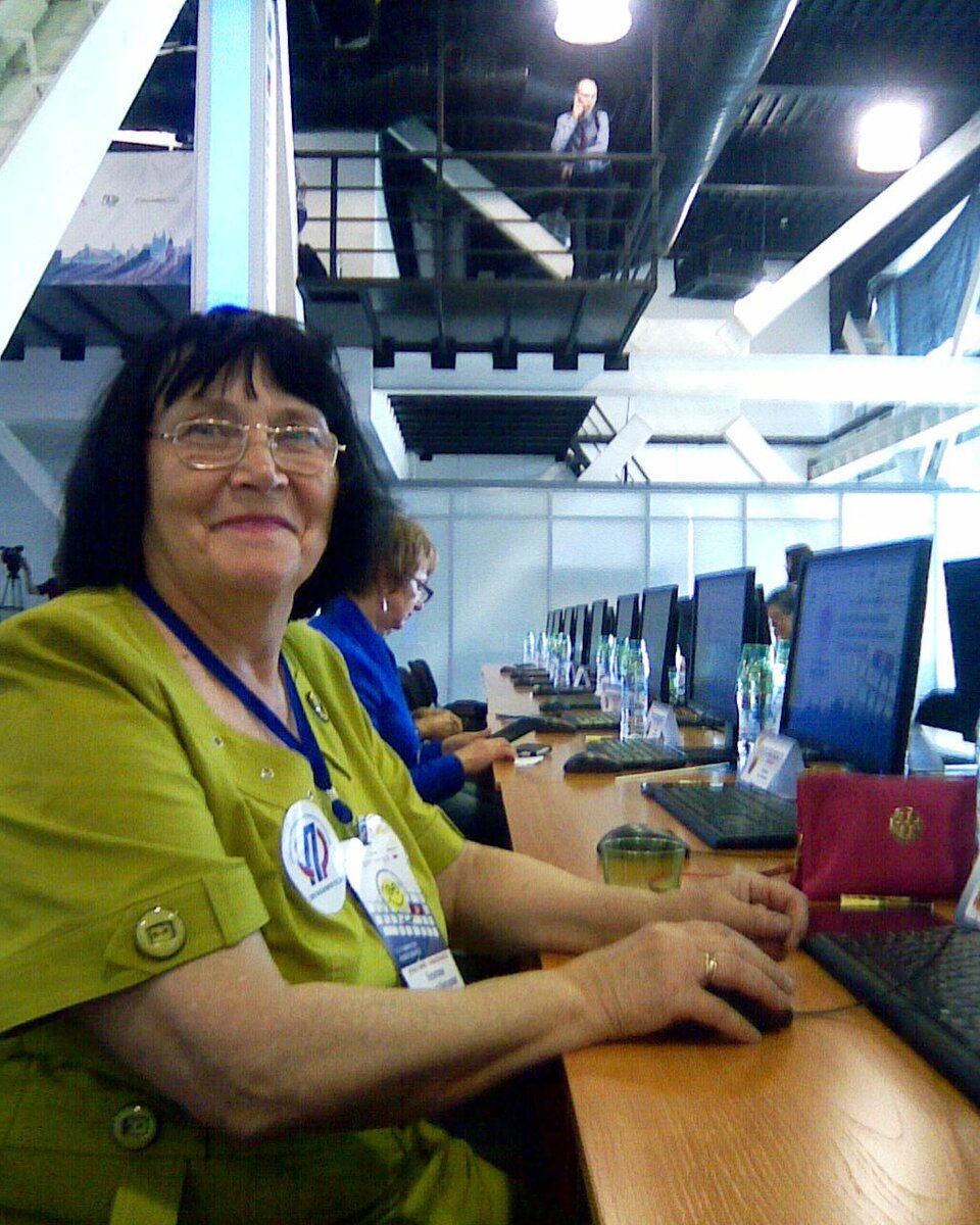 На всероссийском конкурсе пенсионеров 