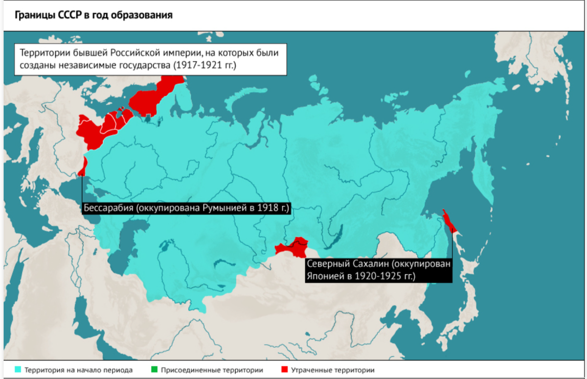 Карта россии и ссср сравнить