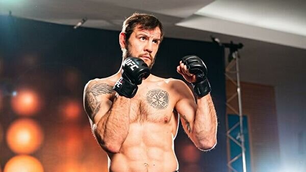    Боец UFC Никита Крылов© Фото : UFC Russia