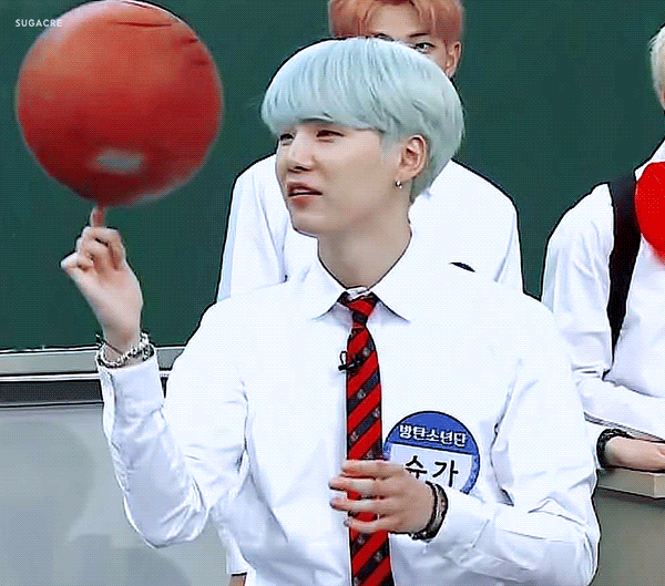 BTS. Suga as a basketball player