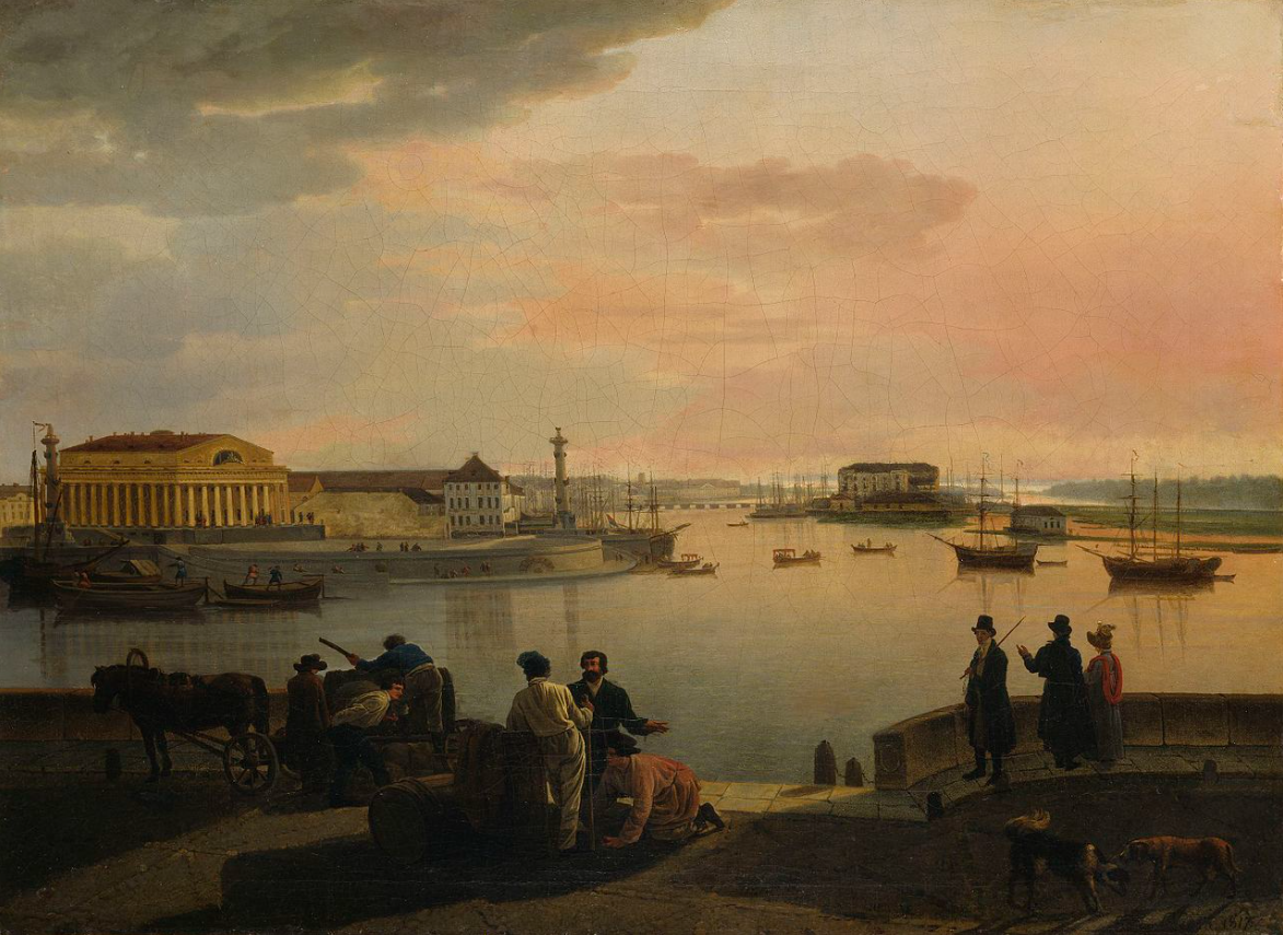 "Вид Петербурга", 1817