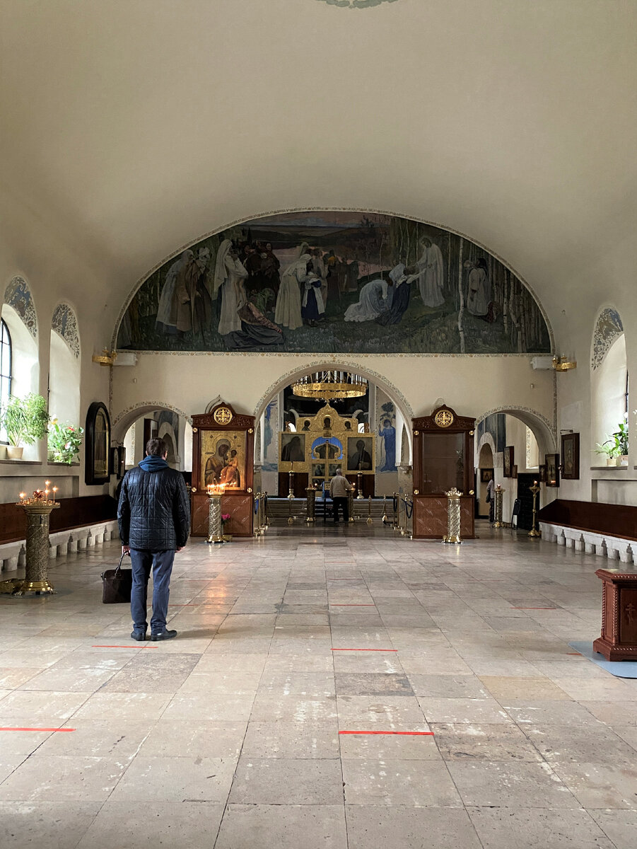 В Покровском храме Марфо-Мариинской обители