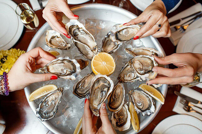 Как есть устрицы