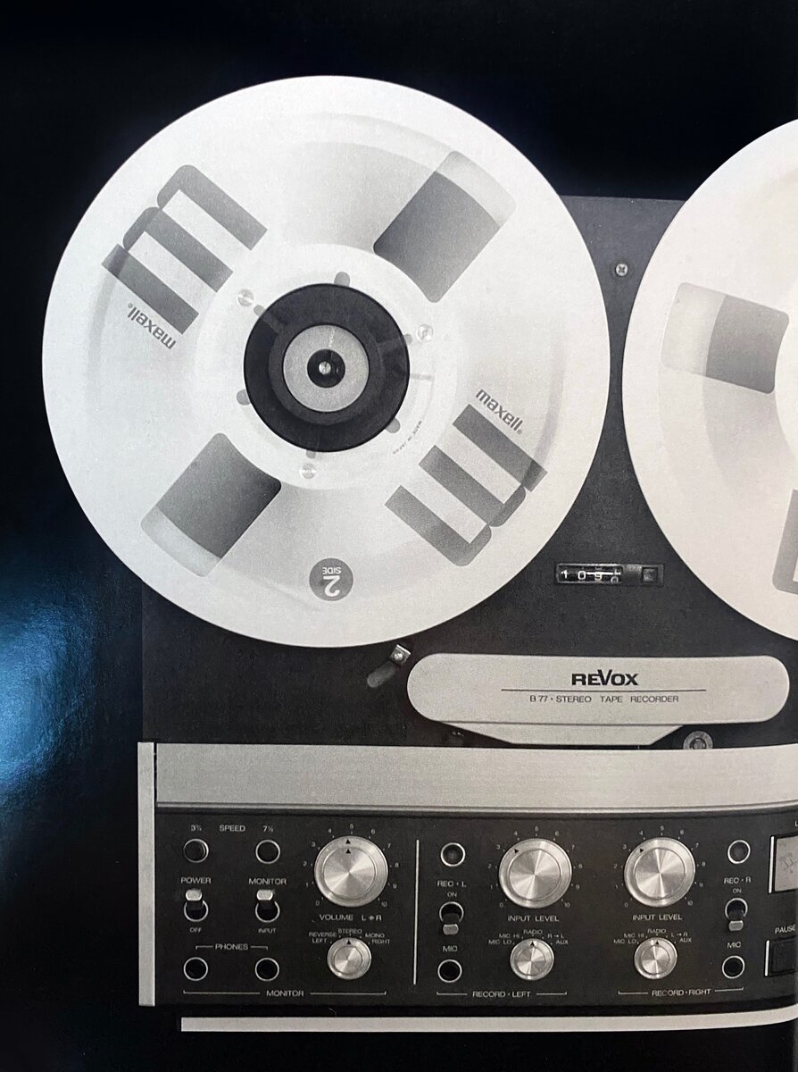 Катушечный магнитофон ReVox B 77
