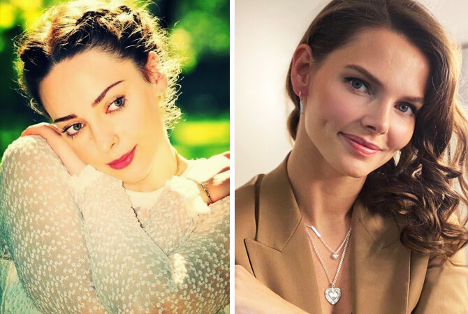 Елизавета Нилова. Справа Елизавета Боярская