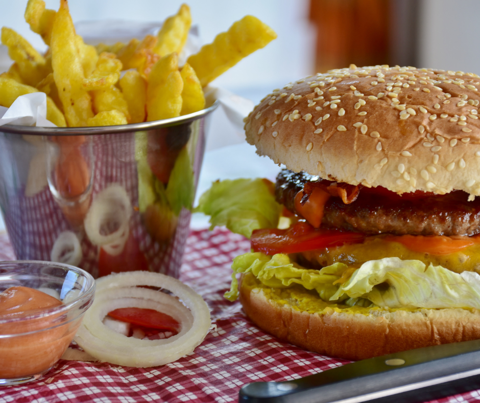 Бургеры тоже можно, когда понимаешь, что они для тебя значат. 