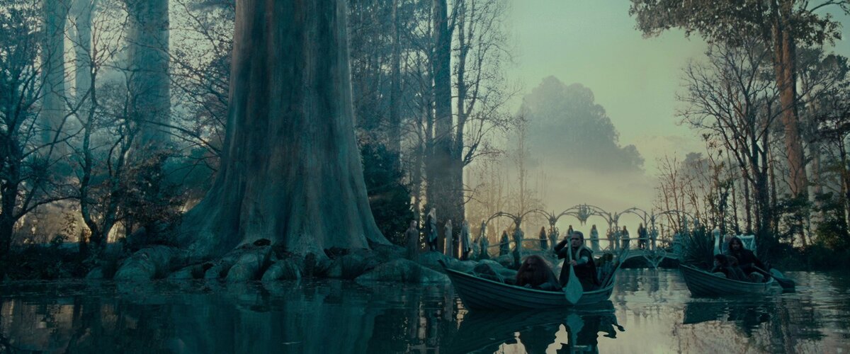 кадр из фильма Властелин Колец: "Братство Кольца"