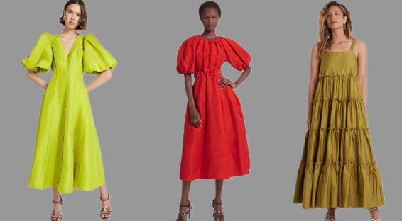 Такие платья буду анализировать 