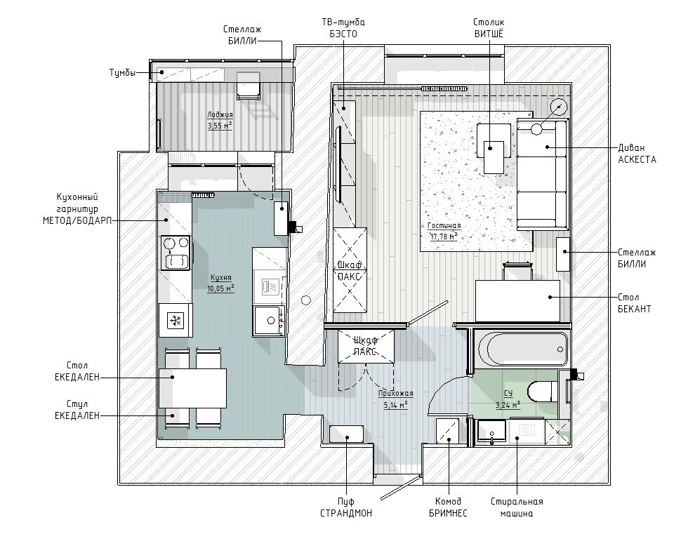 Планировочное решение