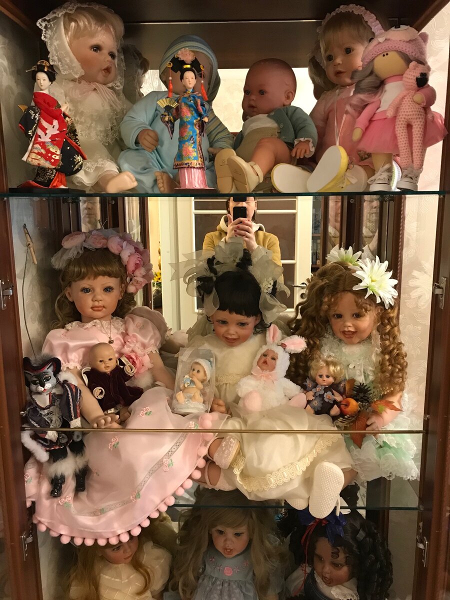 Коллекция кукол моей мамы - часть 1