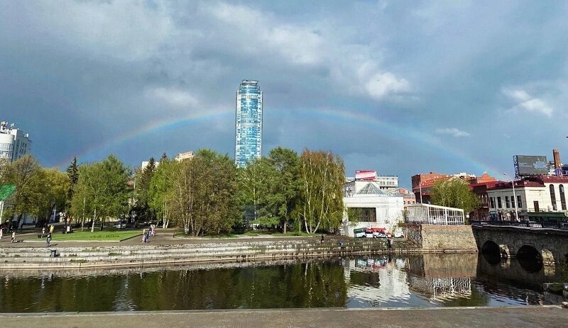 Река Исеть, Екатеринбург