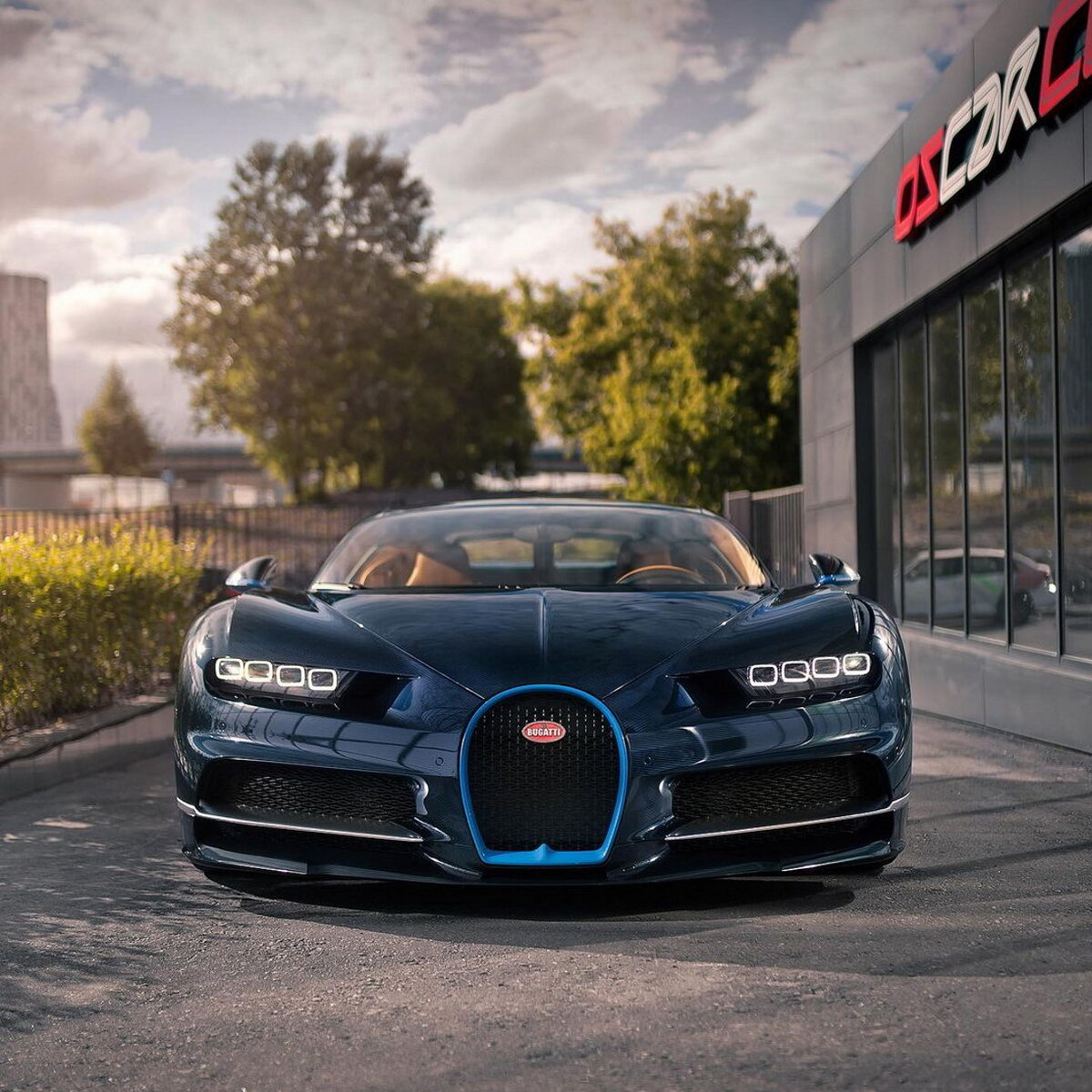 Bugatti Chiron 2016 Black Blue