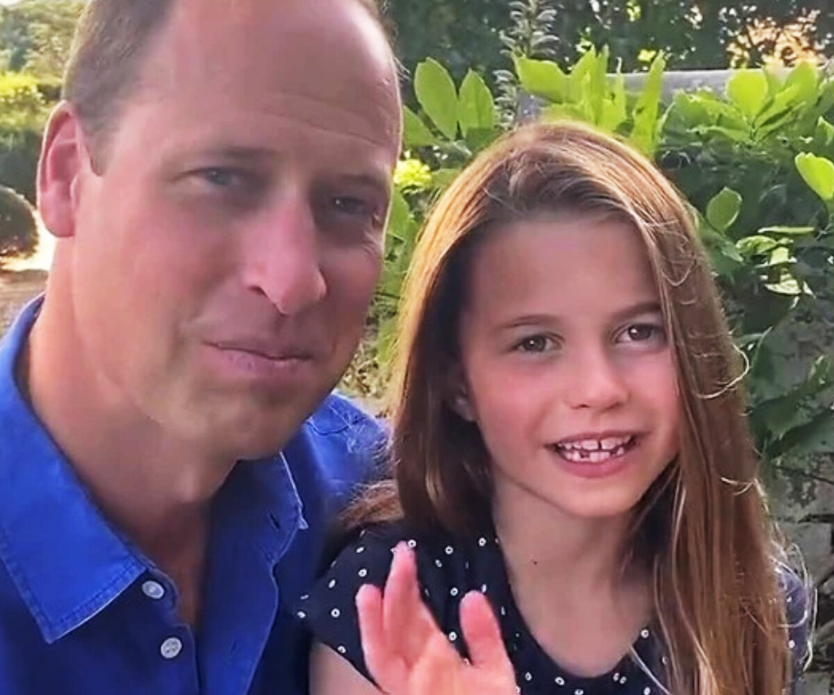     «Шарлотта стала очаровашкой!»: дочь Кейт Миддлтон на редком видео с отцом умилила британцев