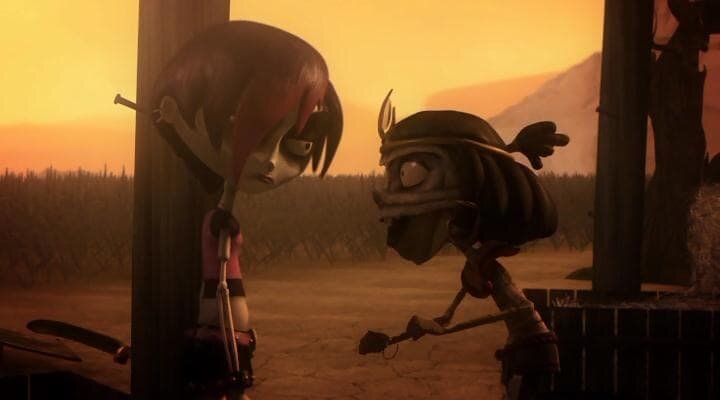 Кадр из мультфильма.