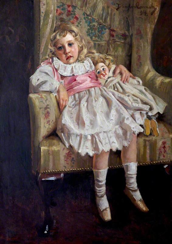 Портрет Агаты Миллер работы Дугласа Джона Коннаха, 1894 г. Фото: общественное достояние