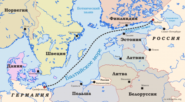    Газопровод «Северный поток» (cc) Latitude