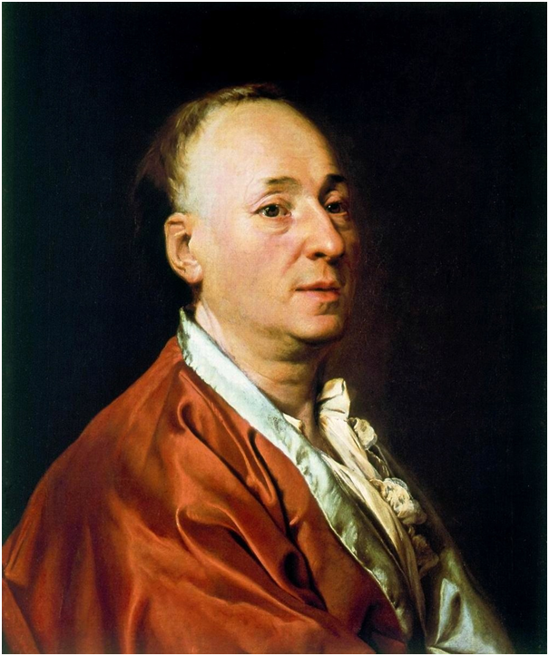 Д.Г. Левицкий. Портрет Дени Дидро. 1773 г.