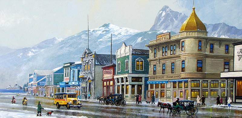 Alexander Chen. Alaska Skagway Street 4