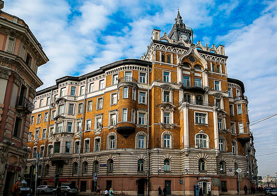 Москва дом страхового общества