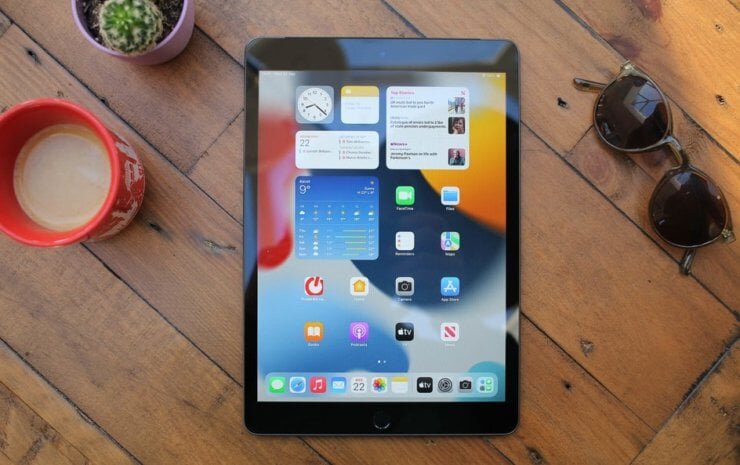    Картинка на iPad 9 всегда четкая и правильная по цветам.