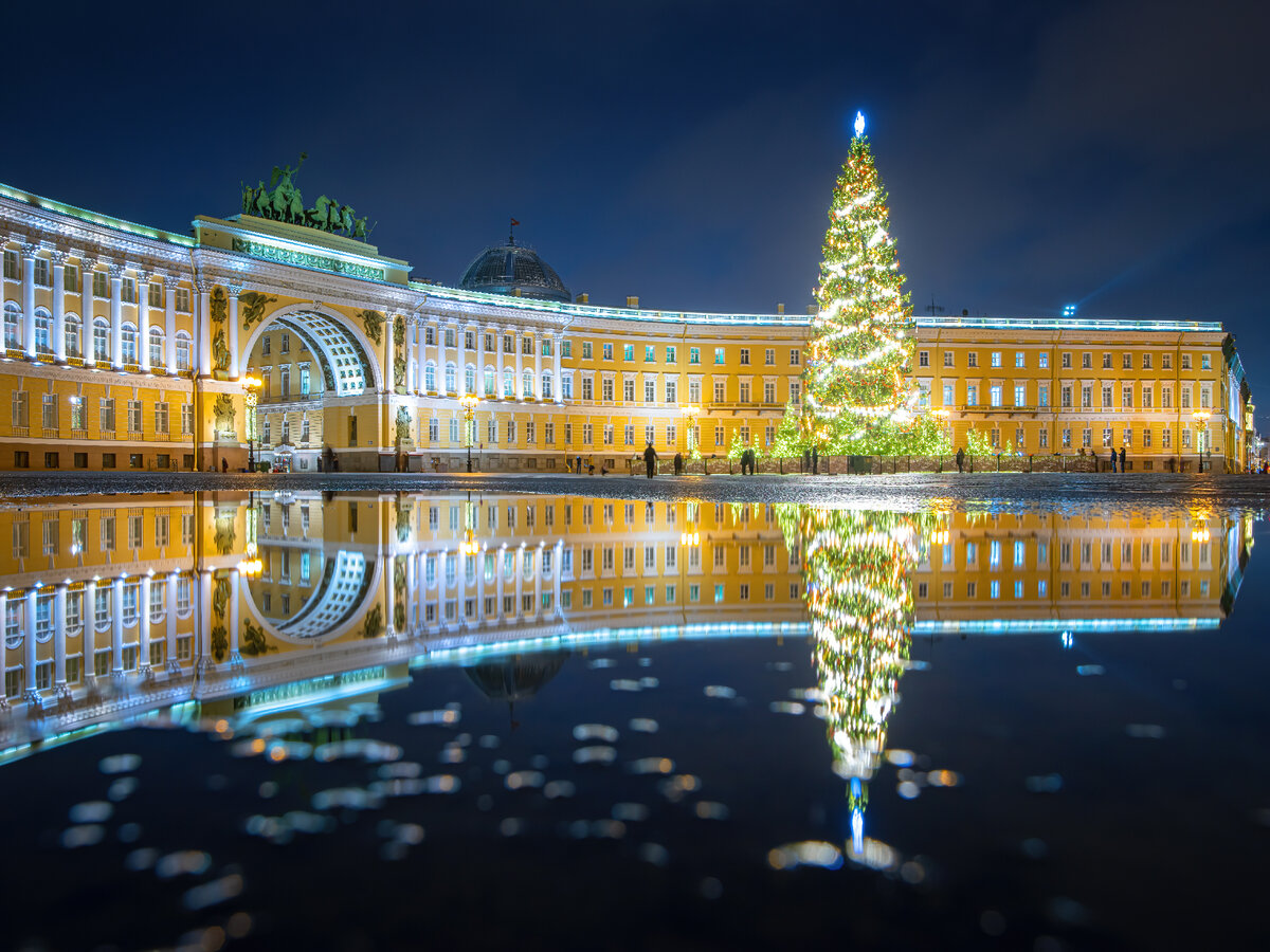 новый год в санкт петербурге