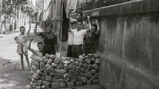 Фотографии из интернета времен Гражданской войны в Испании