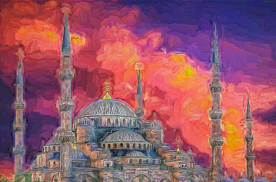Стамбул гайс 2. Айвазовский мечеть Ортакей. Айвазовский. Стамбул Османской империи. Стамбул живопись. Стамбул картина.
