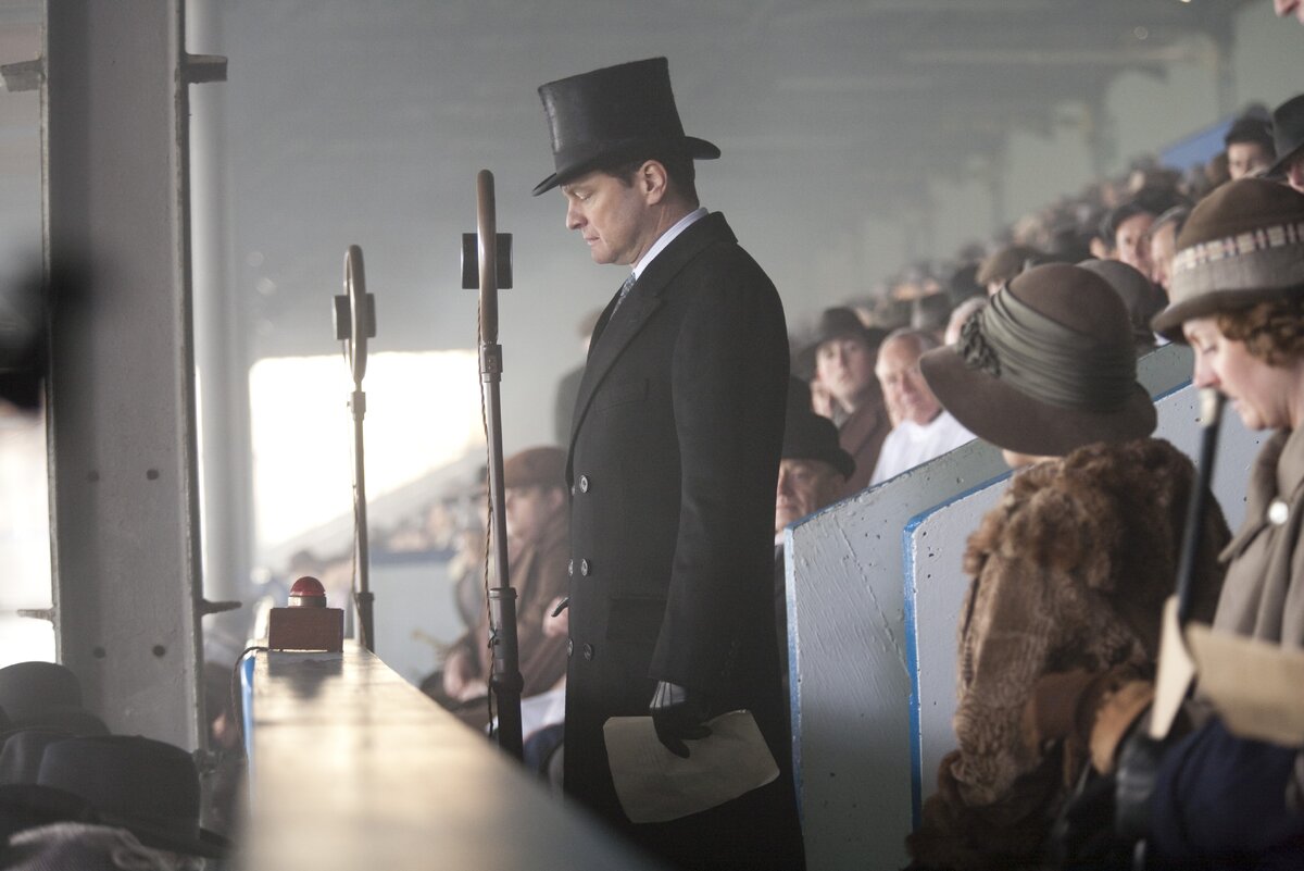       Кадр из фильма «Король говорит!»