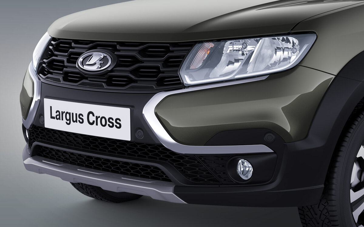 Решетка радиатора нового Lada Largus Cross